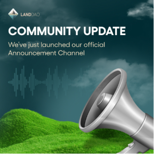 LandDAO Launches Official Telegram Announcements Channel